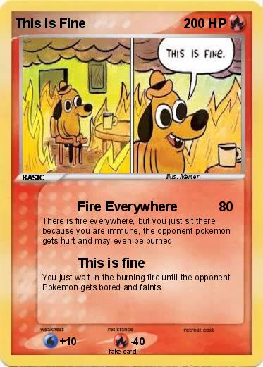 Pokemon This Is Fine