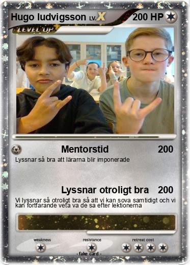 Pokemon Hugo ludvigsson