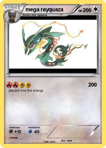 Pokemon mega rayquaza