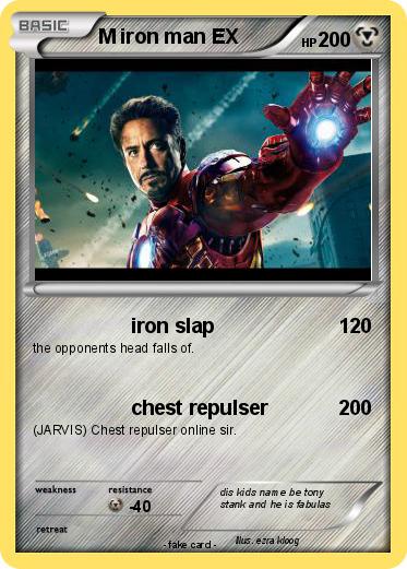 Pokemon M iron man EX
