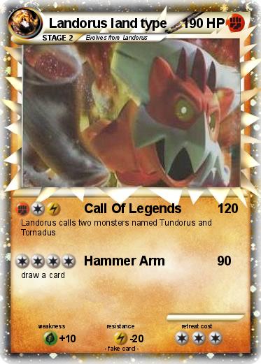 Pokemon Landorus land type
