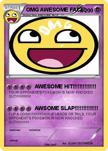 Pokemon OMG AWESOME FACE!