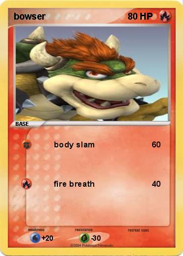 Pokemon bowser