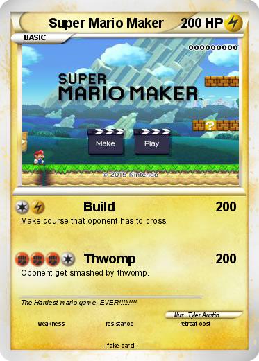 Pokemon Super Mario Maker