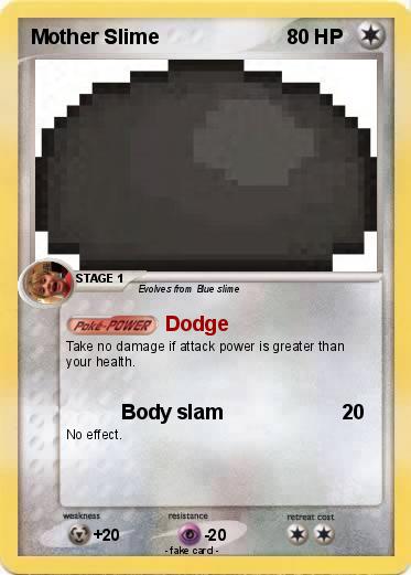 Pokemon Mother Slime
