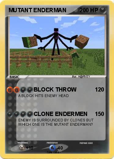 Pokemon MUTANT ENDERMAN