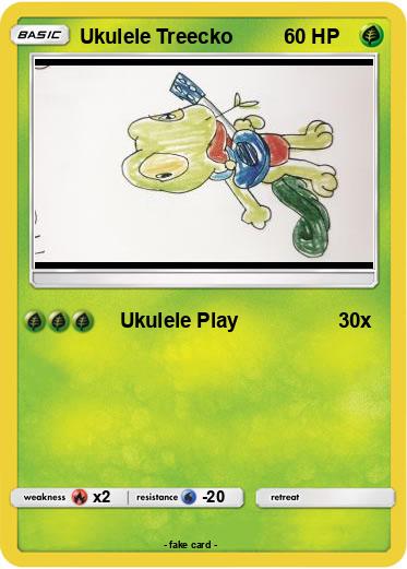 Pokemon Ukulele Treecko