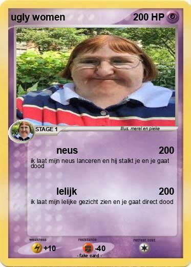Pokemon ugly women