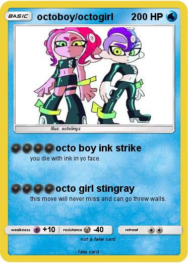Pokemon octoboy/octogirl