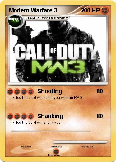 Pokemon Modern Warfare 3