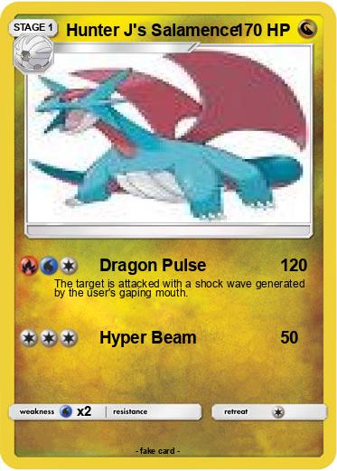Pokemon Hunter J's Salamence
