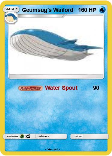 Pokemon Geumsug's Wailord