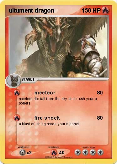 Pokemon ultument dragon
