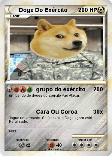 Pokemon Doge Do Exército