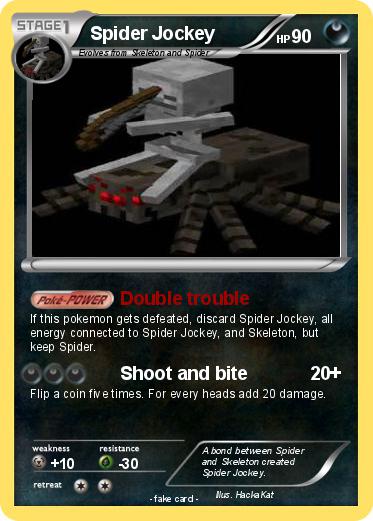 Pokemon Spider Jockey