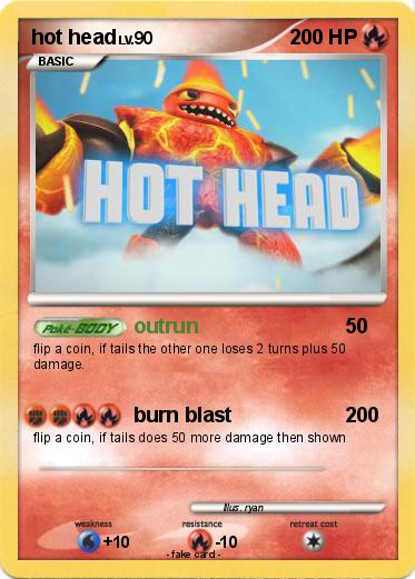 Pokemon hot head