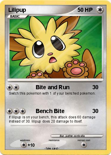 Pokemon Lilipup