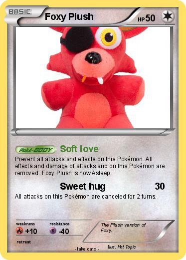 Pokemon Foxy Plush