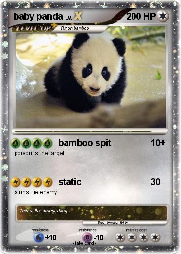 Pokemon baby panda