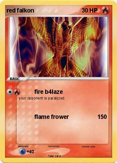 Pokemon red falkon