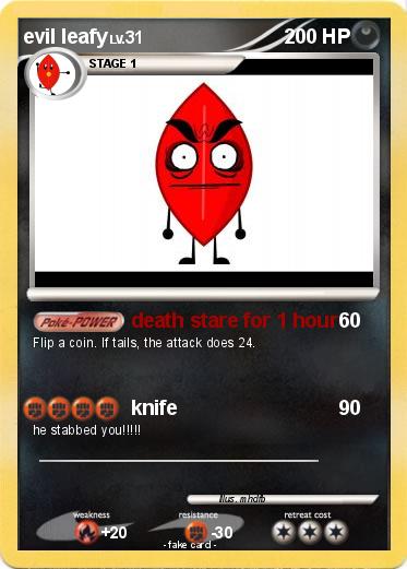 Pokemon evil leafy