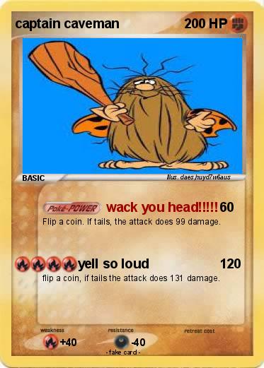 Pokemon captain caveman