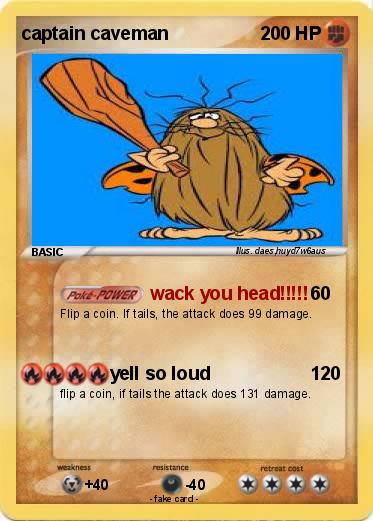 Pokemon captain caveman