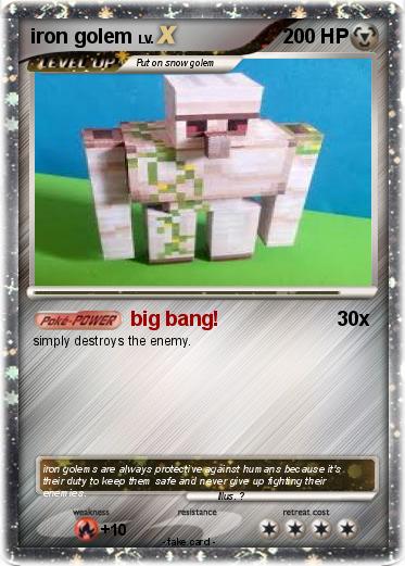 Pokemon iron golem