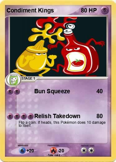 Pokemon Condiment Kings