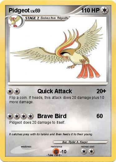 Pokemon Pidgeot