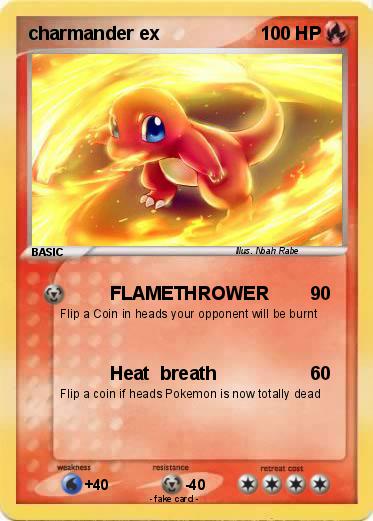 Pokemon charmander ex