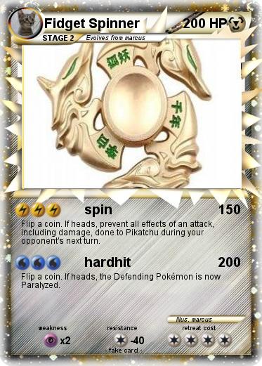 Pokemon Fidget Spinner