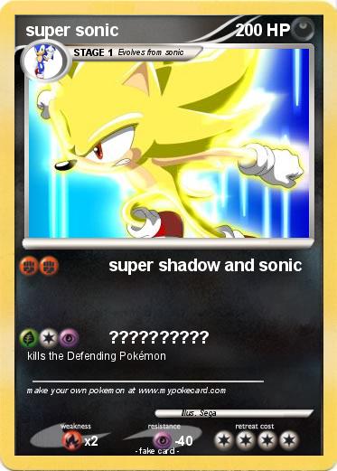Pokemon super sonic
