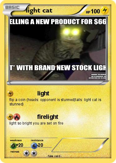Pokemon light cat