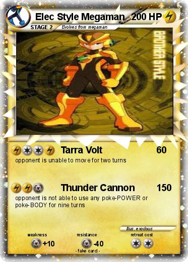 Pokemon Elec Style Megaman