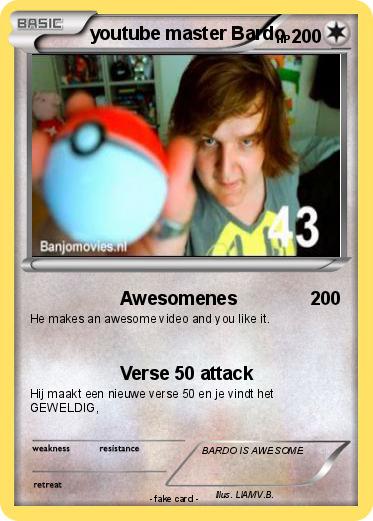Pokemon youtube master Bardo