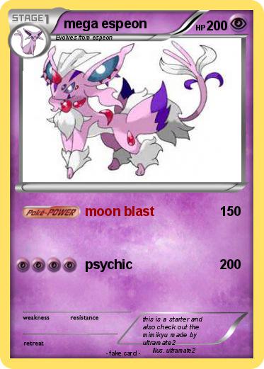 Pokemon mega espeon