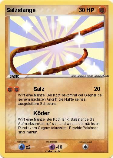 Pokemon Salzstange