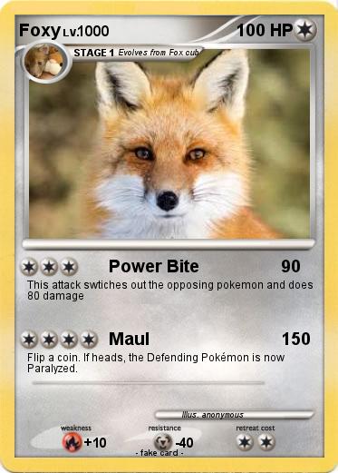 Pokemon Foxy