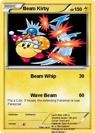 Pokemon Beam Kirby