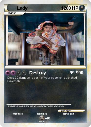Pokemon Lady                           1,