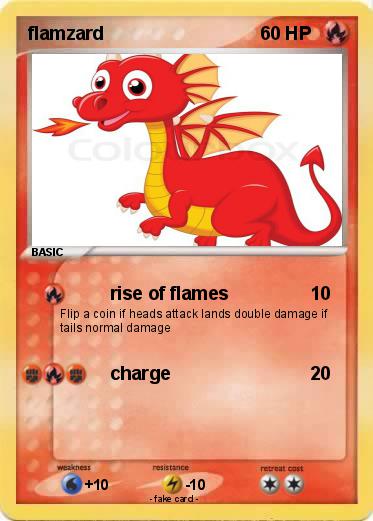 Pokemon flamzard