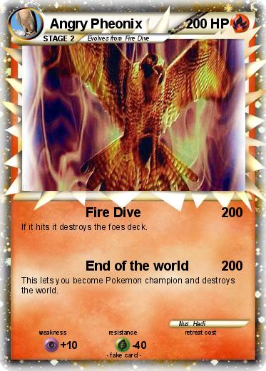 Pokemon Angry Pheonix