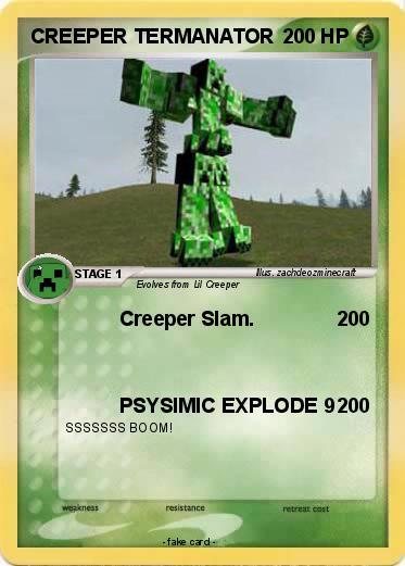 Pokemon CREEPER TERMANATOR