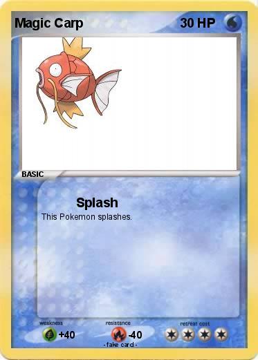 Pokemon Magic Carp