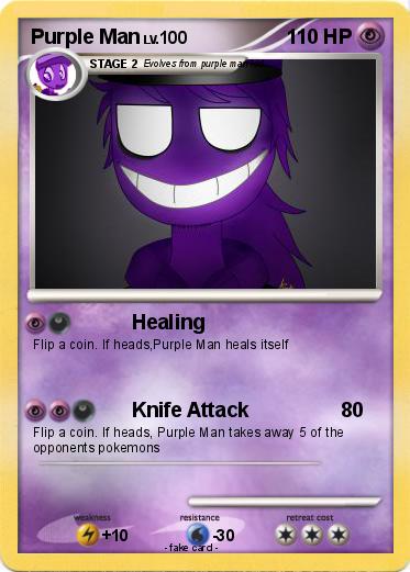 Pokemon Purple Man