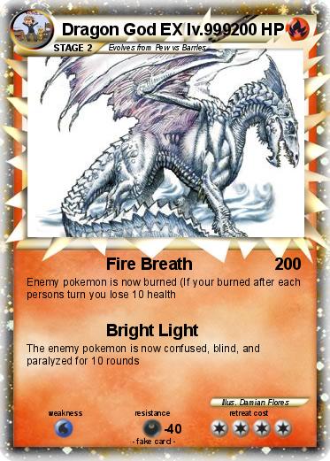 Pokemon Dragon God EX lv.999