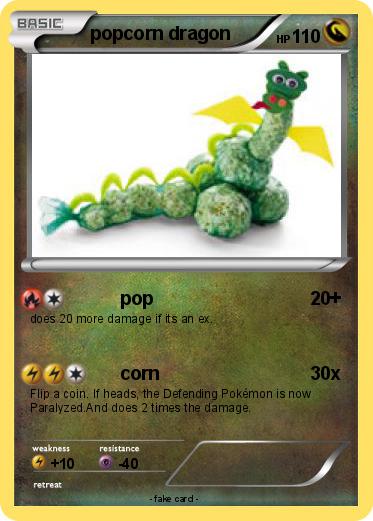 Pokemon popcorn dragon