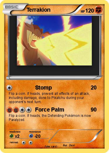 Pokemon Terrakion