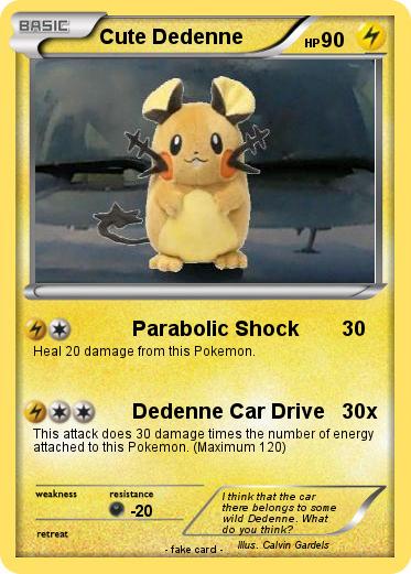 Pokemon Cute Dedenne